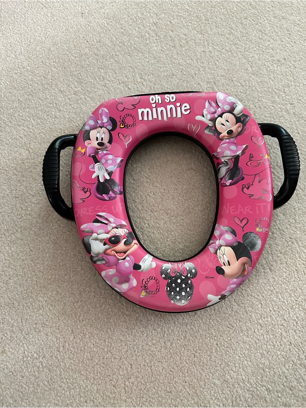 Ginsey Minnie Mouse Soft Potty Seat